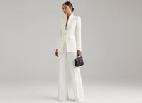 MADELEINE | ENSEMBLE TAILLEUR ÉLÉGANT ET TISSU STRUCTURÉ