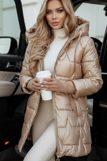 CLÉMENCE | MANTEAU LONG ET LAINE MÉLANGÉE