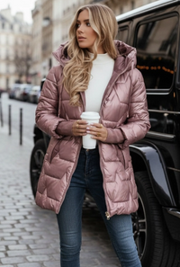 CLÉMENCE | MANTEAU LONG ET LAINE MÉLANGÉE